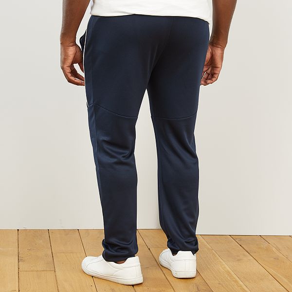 Pantalon sport esprit vintage Grande taille homme - bleu ...