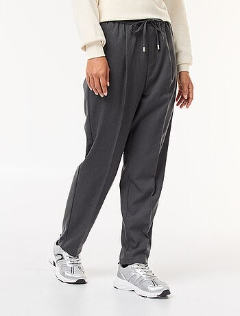 Pantalon type jogger uni