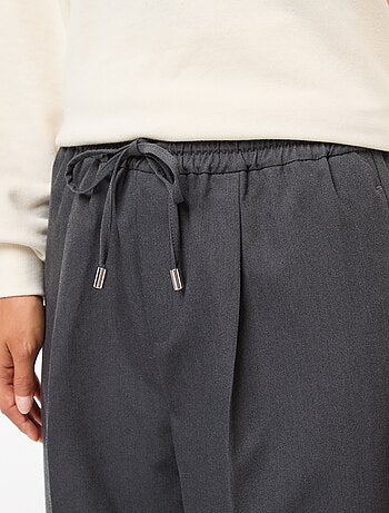 Pantalon type jogger uni