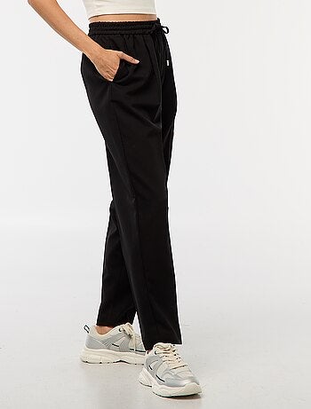 Pantalon type jogger uni