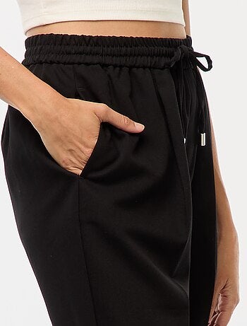 Pantalon type jogger uni