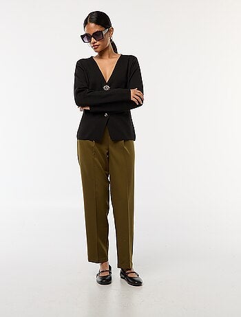 Pantalon type jogger uni