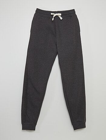 Pantalon uni en molleton