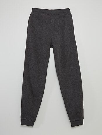Pantalon uni en molleton