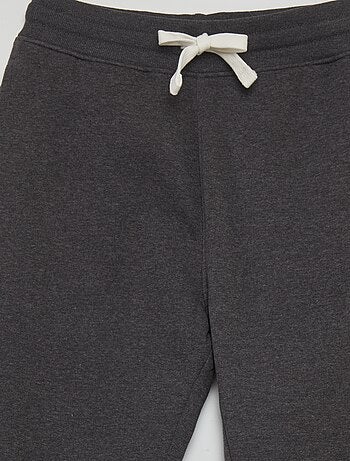 Pantalon uni en molleton