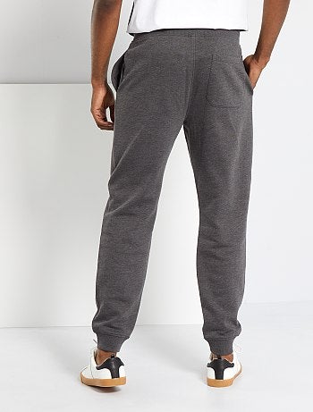 Pantalon uni en molleton