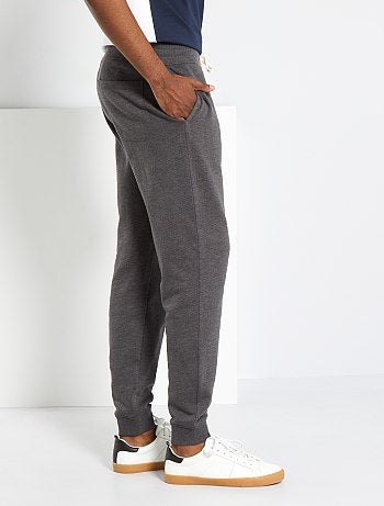Pantalon uni en molleton