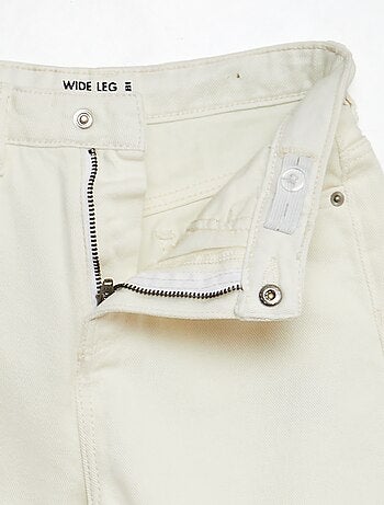 Pantalon wide leg