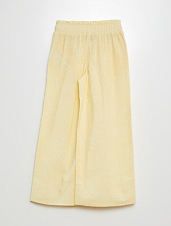 Pantalon wide leg