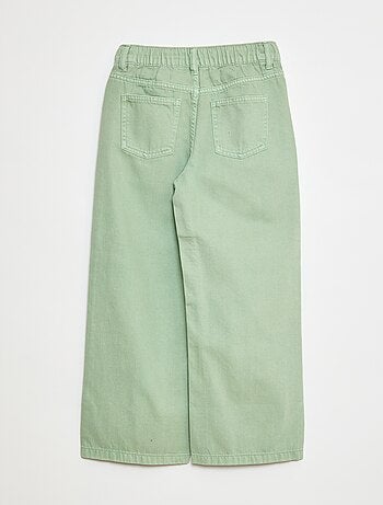 Pantalon wide leg