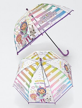 Parapluie transparent 'Gabby's dollhouse'