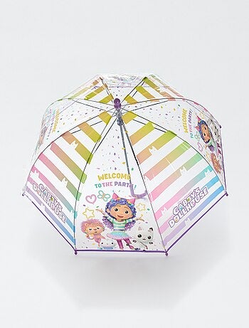 Parapluie transparent 'Gabby's dollhouse'