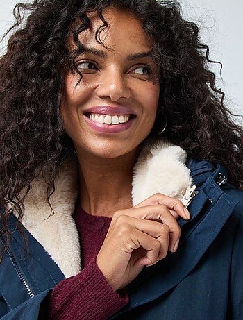 Parka 3-en-1 déperlante avec doublure chaude amovible