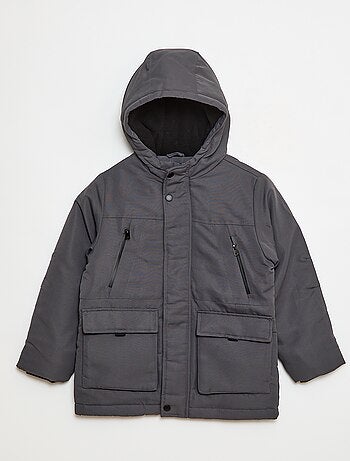 Parka à capuche déperlante