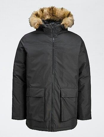Parka à capuche 'JJrebel' uni
