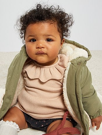 Manteau Blouson Bebe Fille Pas Chers Et Doudoune Mode Bebe Fille Bebe Vert Kiabi