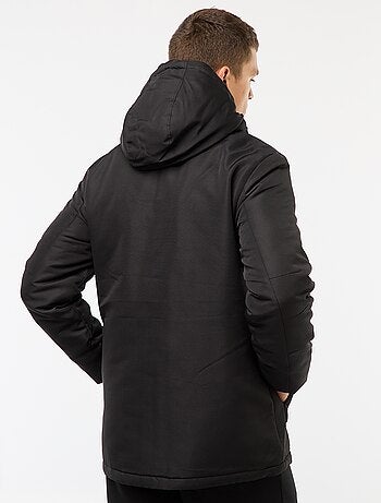 Parka à capuche mi-long