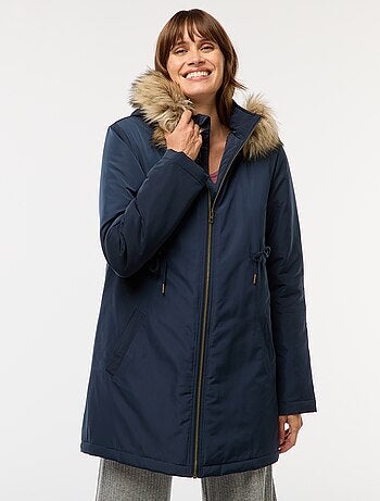 Parka de maternité avec détail de portage