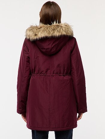 Parka de maternité avec détail de portage