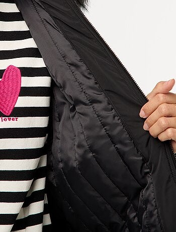 Parka de maternité avec détail de portage