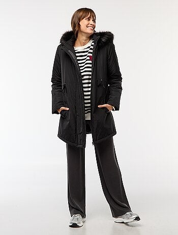 Parka de maternité avec détail de portage