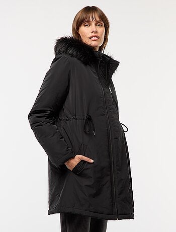 Parka de maternité avec détail de portage