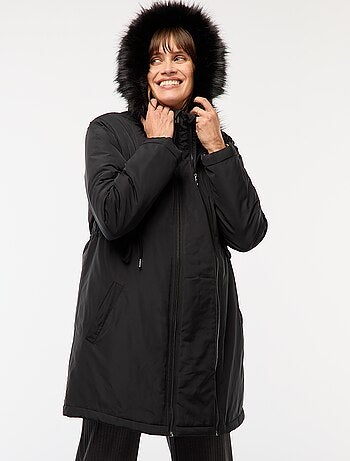 Parka de maternité avec détail de portage