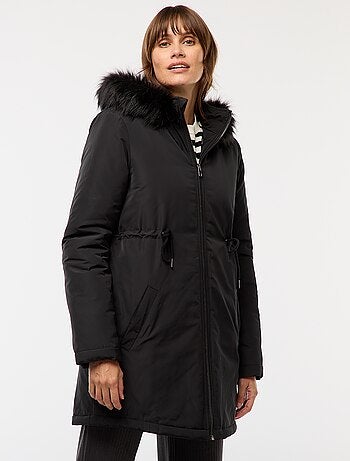 Parka de maternité avec détail de portage