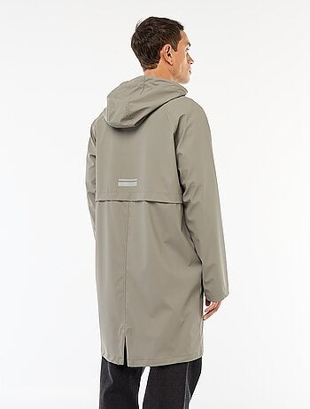Parka déferlante longue à capuche