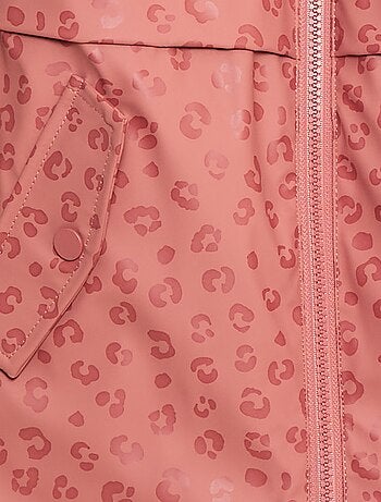 Parka déperlante à capuche entièrement doublée