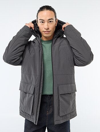 Parka légère à capuche déparlent