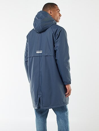 Parka longues déperlantes à capuche avec doublure chaude