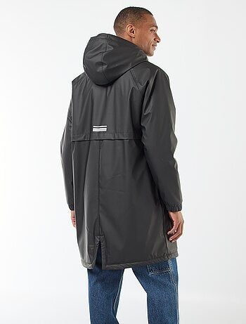 Parka longues déperlantes à capuche avec doublure chaude