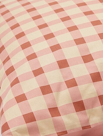 Parure de lit 1 personne (140 x 200cm) en gaze de coton - Kiabi Home