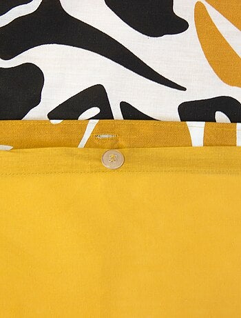 Parure de lit imprimé fleurs - 2 personnes