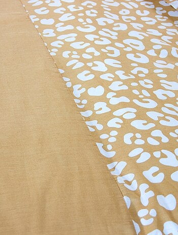 Parure de lit imprimé léopard - 2 personnes