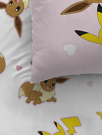 Parure de lit imprimé 'Pokemon'