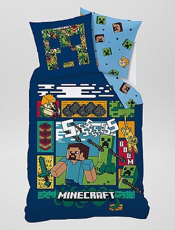 Parure de lit 'Minecraft' - 1 personne