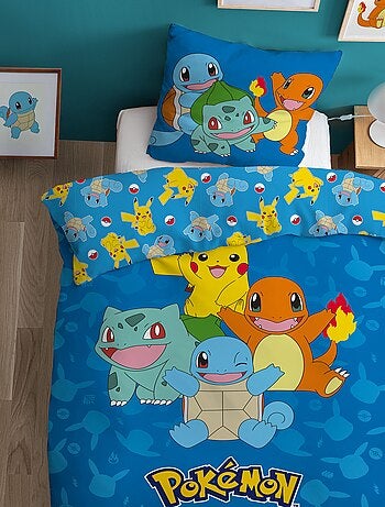 Parure de lit 'Pokemon' - 1 personne