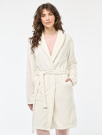Peignoir en polaire