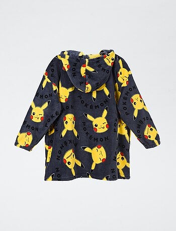 Peignoir 'Pokémon' en polaire all-over