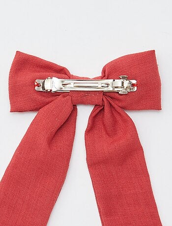 Pince à cheveux avec nœud