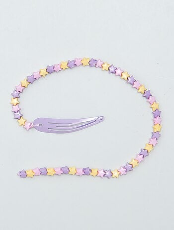 Pinces clic clac avec perles 'Disney'