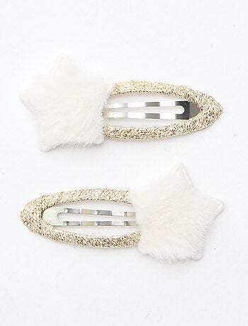 Pinces croco 'étoile'