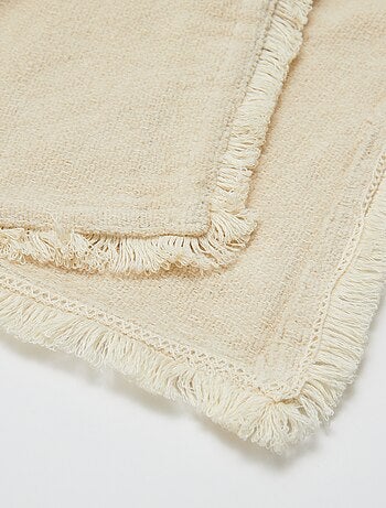 Plaid maille chenille 130 x 150 cm - Kiabi Home