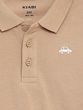Polo en coton piqué