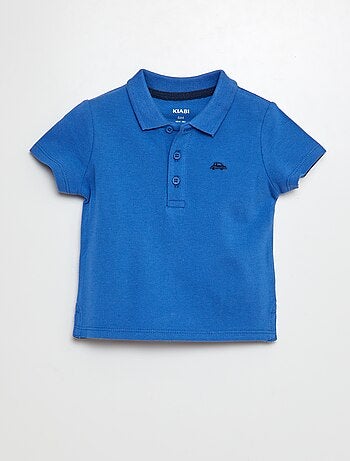 Polo en coton piqué
