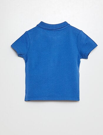 Polo en coton piqué