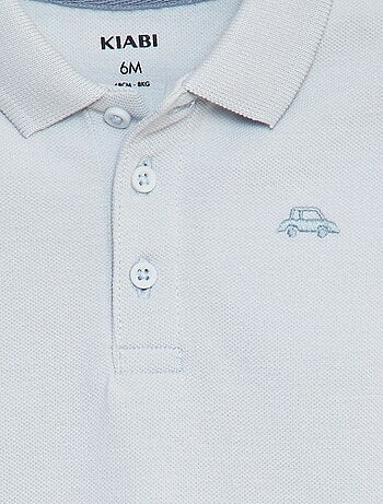 Polo en coton piqué