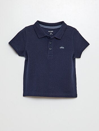 Polo en coton piqué